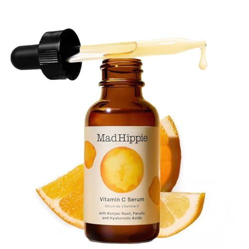Mad Hippie Vitamin C Serum with dropper.