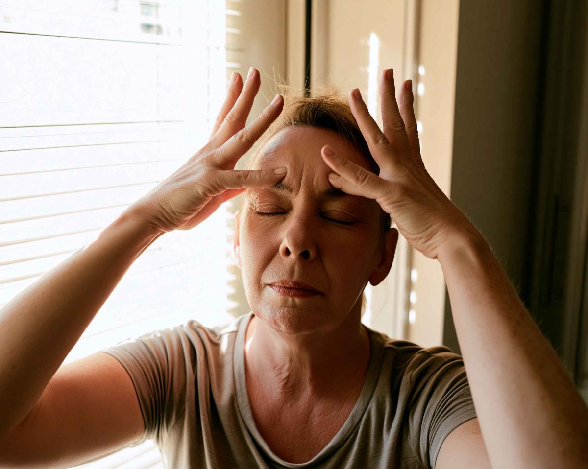 wide shot of a woman in her 50s doing gentle fa f3b84c36 5abf 4421 b0e1 ea84a52c8181 1